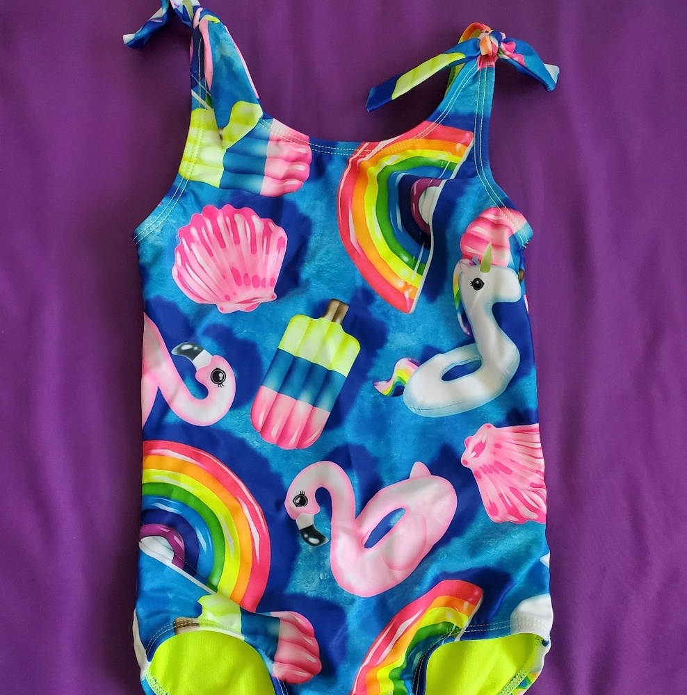 Girls Justice Tank Swimsuit